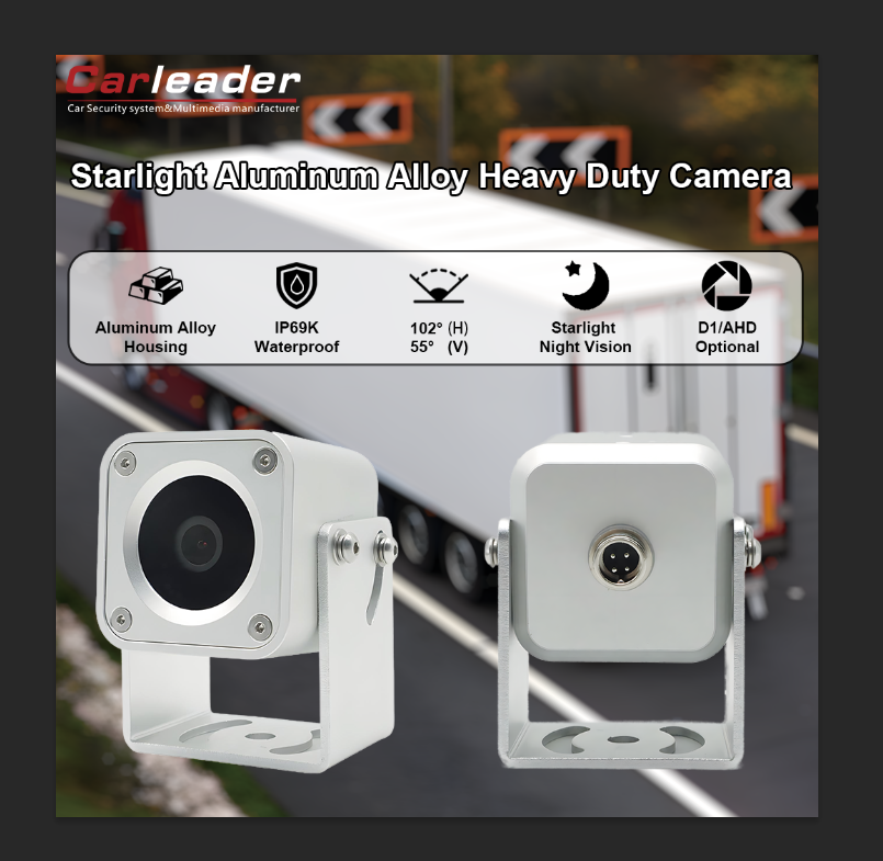 Kamera cofania ze stopu aluminium Starlight. Kamera cofania