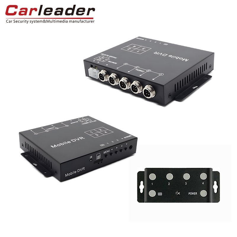 Carleader 4CH AHD 1080P mini mobilny obsługa DVR