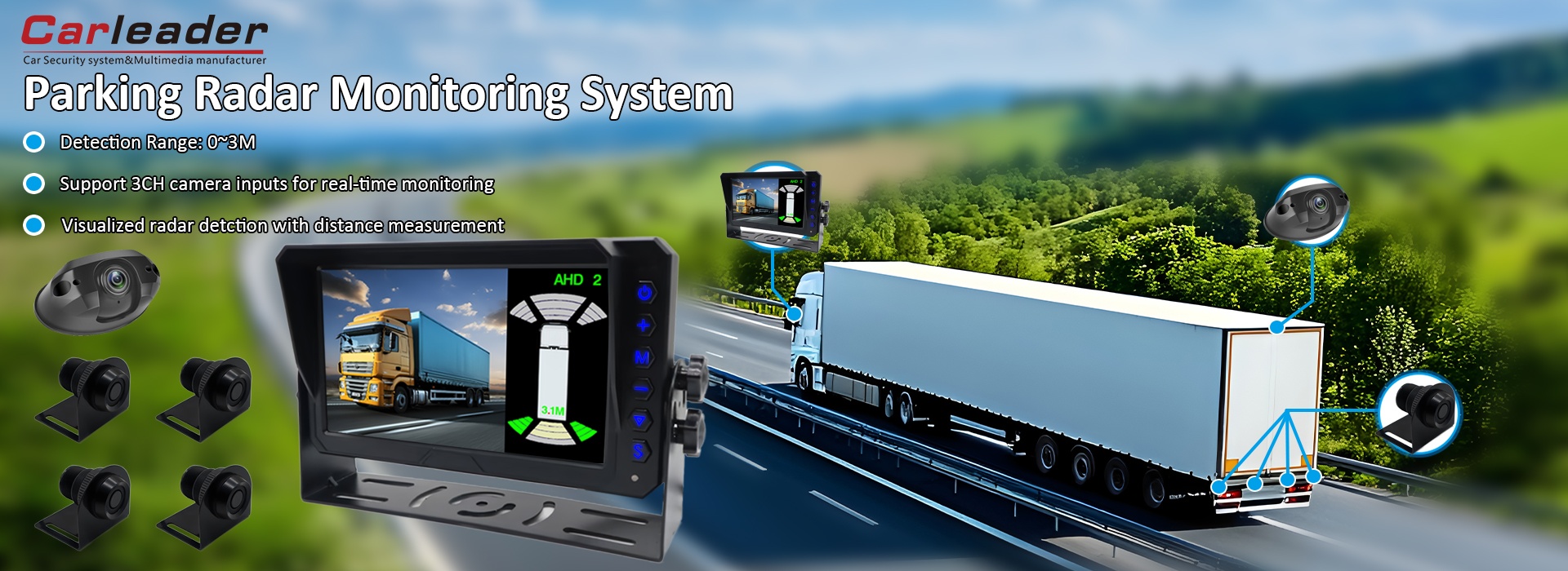 System monitorowania radaru parkingowego