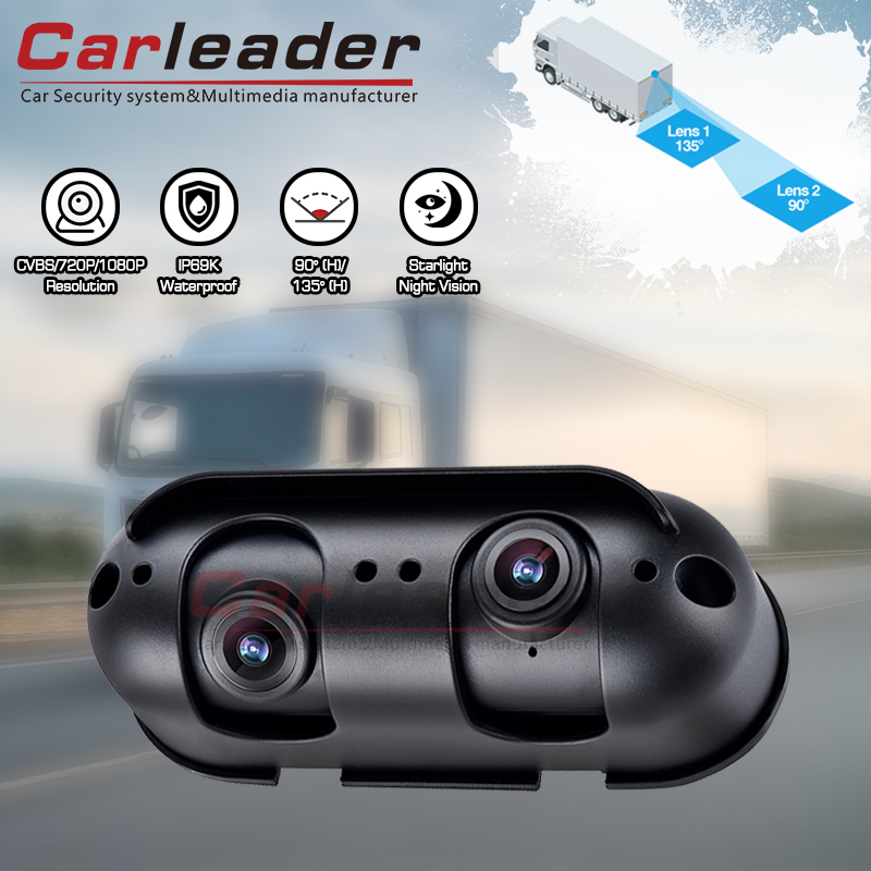 Carleader Starlight Waterproof podwójny obiektyw HD Heavy Duty Oll Widok Camera: Zobacz wyraźnie, przejedź z pewnością.