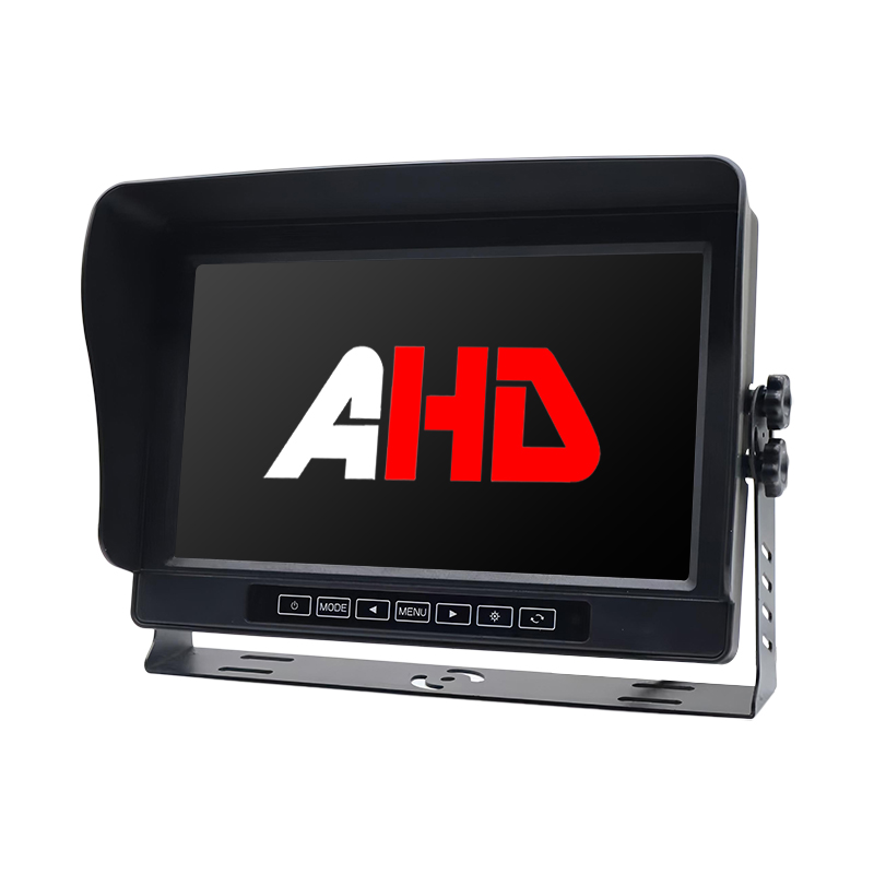 Carleader 10,1-calowy wodoodporny IP69K z wejściami 2-kanałowymi AHD Przyciski dotykowe Monitor pojazdu