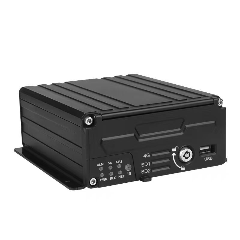 4-kanałowy mobilny rejestrator NVR IPC HDD zapewniający bezpieczeństwo pojazdu