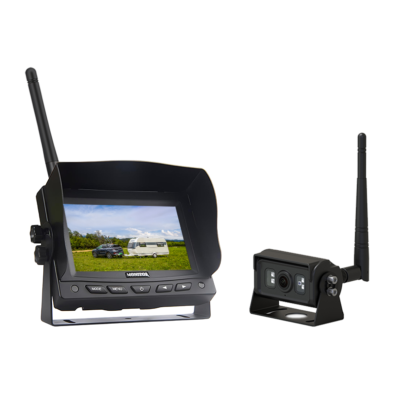 5-calowy system cyfrowych kamer bezprzewodowych 2,4G LCD