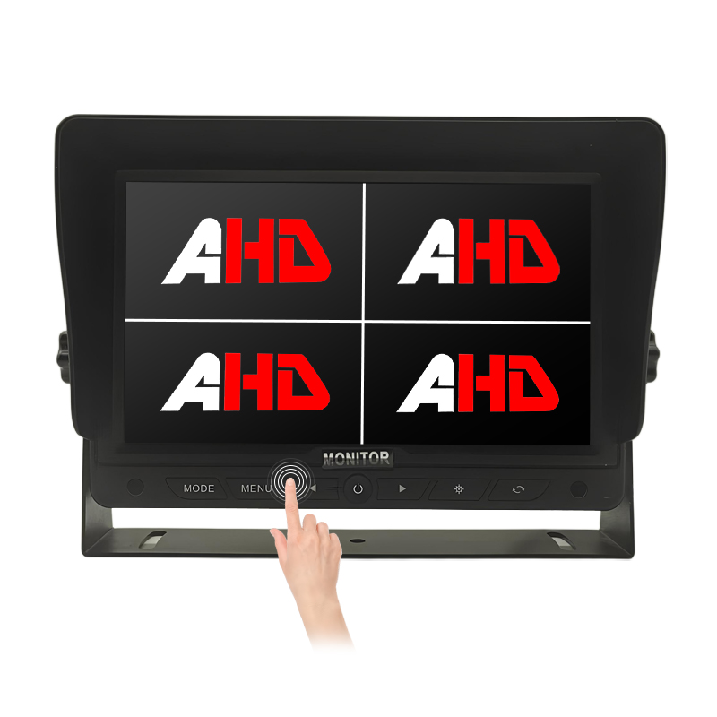 7-calowy, czterocalowy, podzielony ekran AHD z przyciskami dotykowymi Monitor cofania