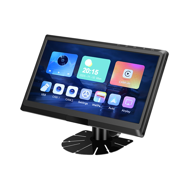 9-calowy monitor samochodowy IPS 2AV AHD obsługujący multimedia CarPlay